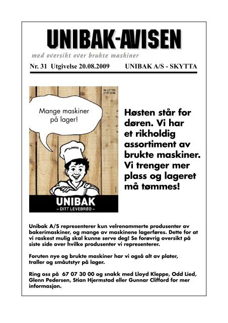 unibak a/s