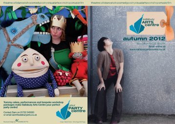 autumn 2012 - Salisbury Arts Centre
