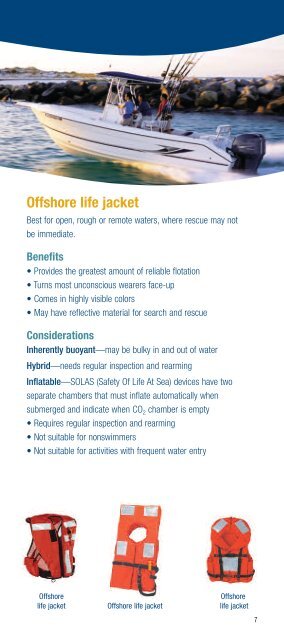 Facts About Life Jackets - Personal Flotation Device Manufacturers ...