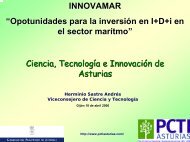 Sistema de ciencia y tecnologÃ­a en Asturias - FundaciÃ³n Innovamar