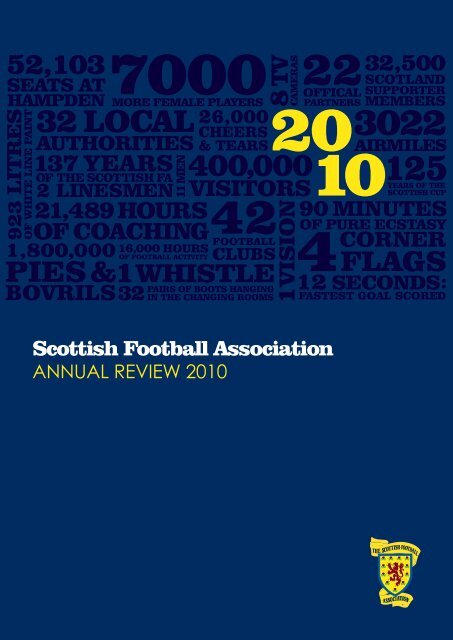 2010 Annual report - Scottish Football Association