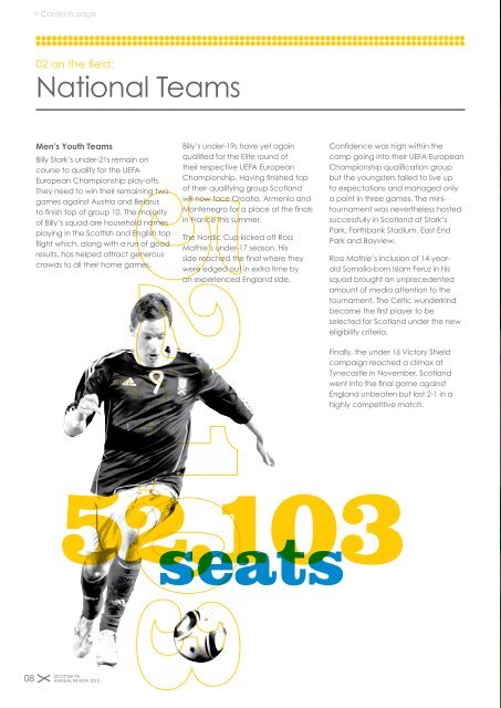 2010 Annual report - Scottish Football Association