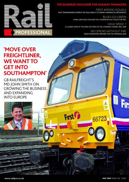 move over freightliner, we want to get into ... - Rail Professional