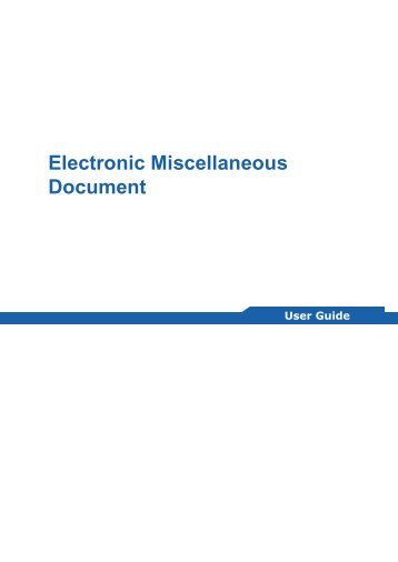 Electronic Miscellaneous Document - Amadeus Qatar