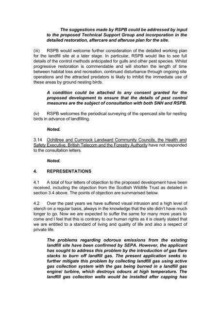 Garlaff landfill Site, Skares - Barr Ltd - East Ayrshire Council