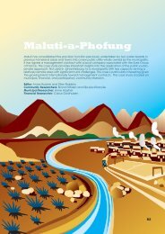 Maluti-a-Phofung Case Study Summary - The Water Dialogues