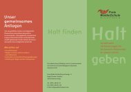 Halt geben - Freie Waldorfschule Braunschweig e.V.