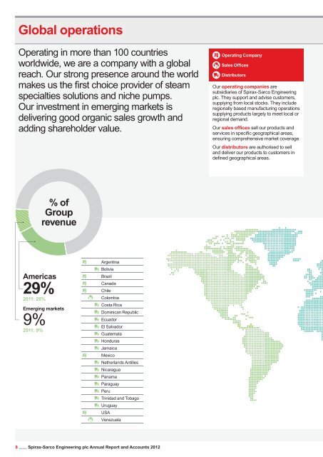 2012 Annual Report - Spirax-Sarco Engineering plc