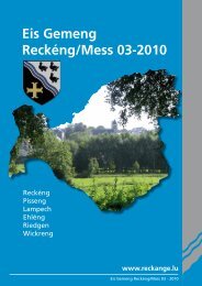 Eis Gemeng ReckÃ©ng/Mess 03-2010 - Reckange