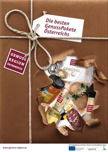 Genusspaket 2011 - GRM GenussRegionen Marketing GmbH