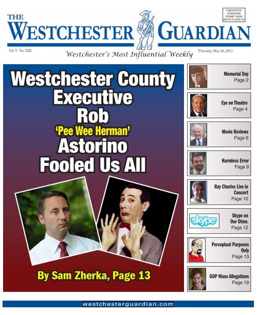 Westchester County Executive Rob Astorino Fooled Us ... - Typepad