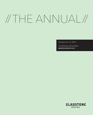 TheAnnual Catalogue - Adrienne Marcus Raja