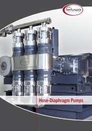 Hose-Diaphragm Pumps - FELUWA Pumpen GmbH