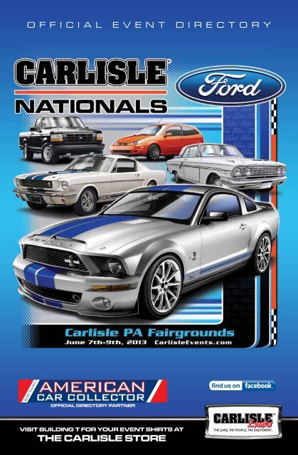 2013 Ford Nationals Directory - Carlisle Events