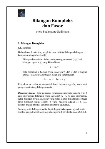 Bilangan Kompleks dan Fasor - Ee-cafe.org