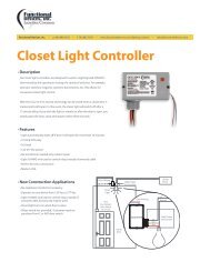 Datasheet - Functional Devices, Inc.