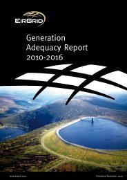 Generation Adequacy Report 2010-2016 - Eirgrid