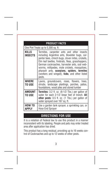 Label 32295 Bug Blaster 2.4 Bifenthrin Approve 3-7-13 - Fertilome