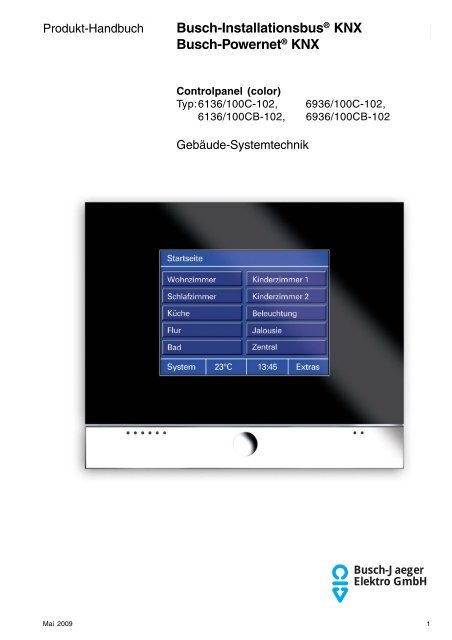 Technisches Handbuch - BUSCH-JAEGER Katalog