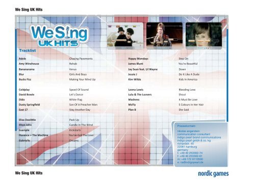 We Sing UK Hits We Sing UK Hits