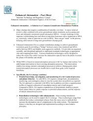 Enhanced Attenuation – Fact Sheet - ITRC