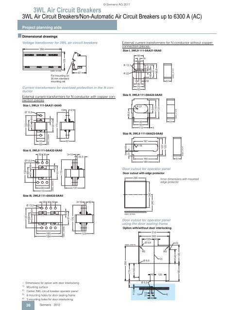 Configuration Manual for Catalog LV 10.1 Â· 2012 - Siemens