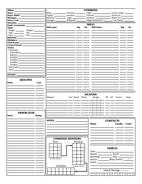 opti shadowrun character sheet opti shadowrun character sheet