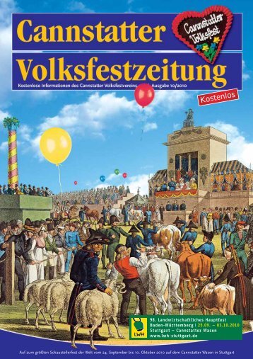 Ausgabe 2010 - Cannstatter Volksfest