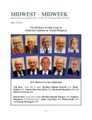 MIDWEST â MIDWEEK - Brothers of Holy Cross