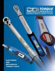 torque wrenches - Inspec Inc