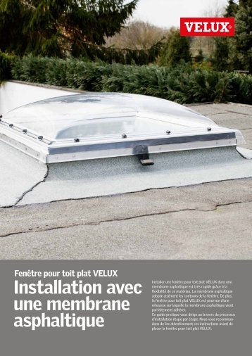 Fiche d'installation (PDF) - Velux