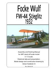 Royal Aircraft Factory SE5a Manual - Macca's Vintage Aerodrome Royal Aircraft Factory SE5a Manual - Macca's Vintage Aerodrome