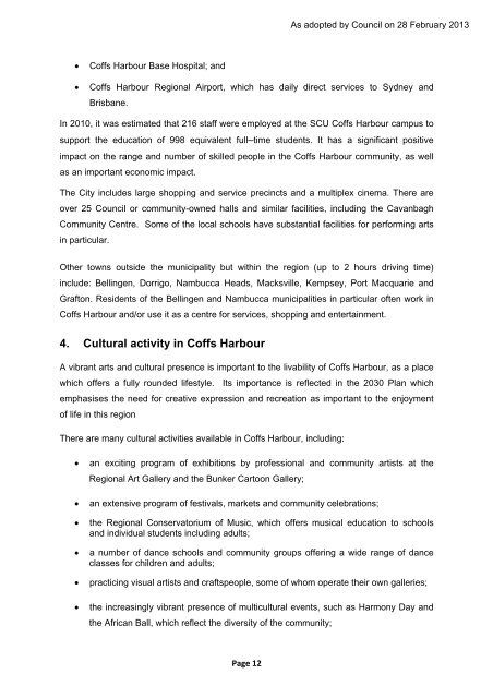 Cultural Plan 2013-2016 final.pdf - Coffs Harbour City Council ...