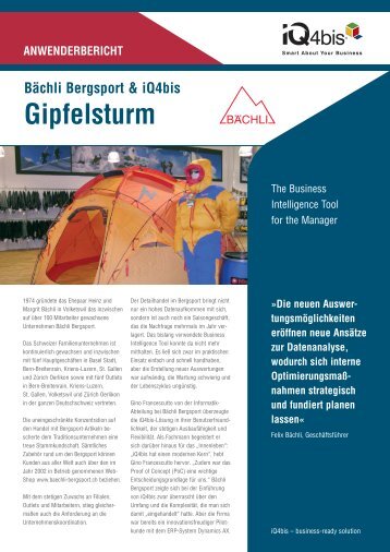 Gipfelsturm - Schindler IT-Solutions GmbH