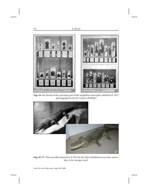 History of the Herpetological Collection of the ... - KorsÃ³s ZoltÃ¡n