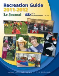 7289 DDO_Recreation_booklet - Ville de Dollard-des-Ormeaux