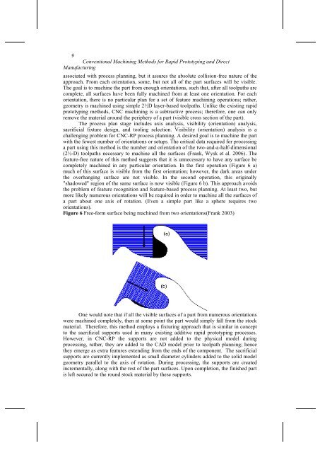 Conventional Machining Methods for Rapid Prototyping