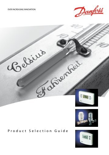 Danfoss Domestic Product Selection Guide