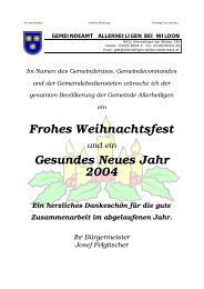 Frohes Weihnachtsfest Gesundes Neues Jahr 2004 - Gemeinde ...