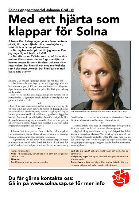 HUVUDSTABLADET - Socialdemokraterna