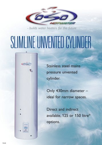 Oso 15 Slimline Series cylinders