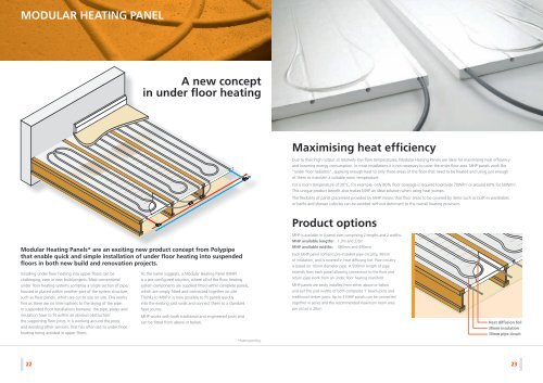 Modular Heating Panels Technical Guide Polypipe