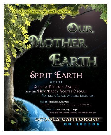 Spirit Earth - Schola Cantorum on Hudson