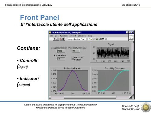 Introduzione al linguaggio di programmazione LabVIEW