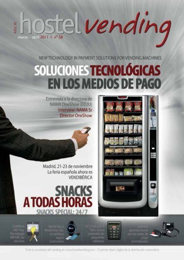 Primera y única máquina Vending con válvula de ... - Hostel Vending