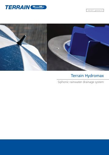 Terrain HydroMax Siphonic Rainwater System - Polypipe