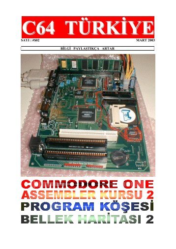 C64 Turkiye - Sayi 02 (Mart 2003).pdf - Retro Dergi