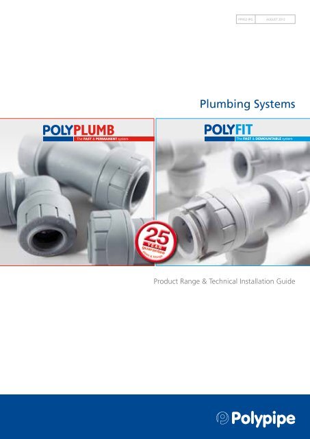 Polypipe push fit connectors unions 5 x Polyplumb 15mm straight couplers PB015 