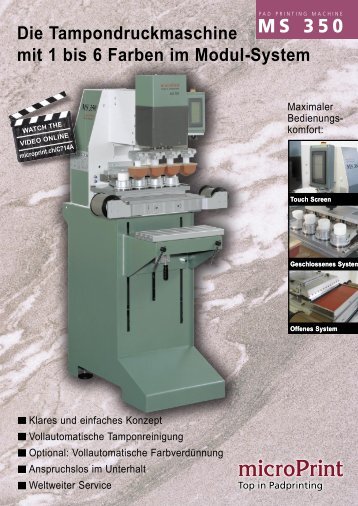 Datenblatt MS 350 - Lang & Schmidt OHG