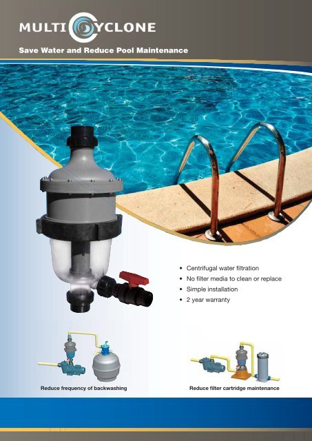 Save Water and Reduce Pool Maintenance - Certikin
